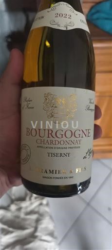 Burgundi Bourgogne Chardonnay L. Tramier & Fils Tiserny 2022