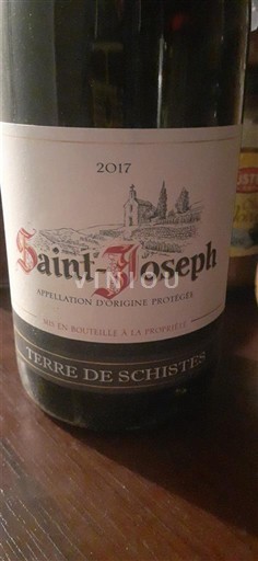 Verërat Rouge sec Terre de Schistes 2017 Francë Lugina e Ronës Shën Jozefi AOC