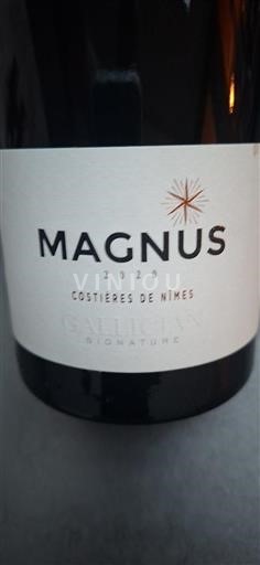 Rhône-dalen Costières-de-nîmes Gallician Magnus 2020