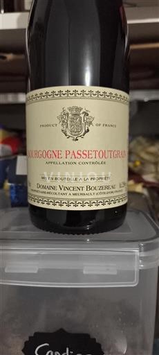 Burgundi Bourgogne-passetoutgrain Domaine Vincent Bouzereau 2023