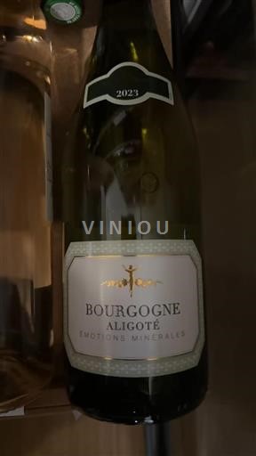 Burgundi Bourgogne Aligoté Emotions Minérales 2023