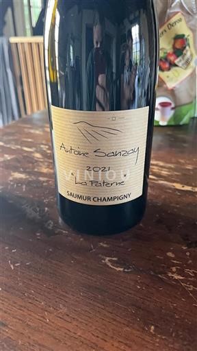 Loire-dalen Saumur-Champigny Antoine Sanzay La Paterne 2021