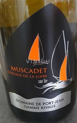 Thung lũng sông Loire Muscadet-Coteaux-de-la-Loire Domaine Port-Jean Gamme Rivage 2023