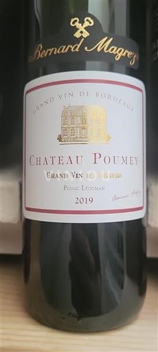 Bordeaux Pessac-Léognan Château Poumey 2019