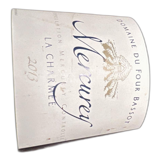 Burgund Mercurey Domaine du Four Bassot La Charmée 2013