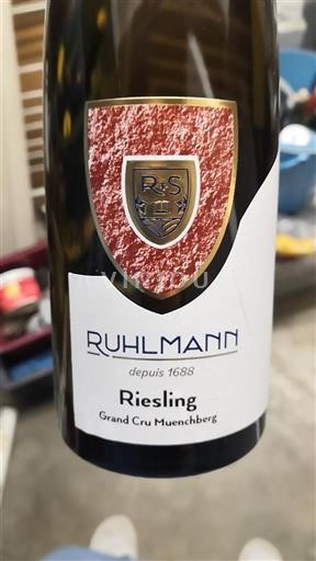 Alsace Alsace Grand Cru Grand Cru Ruhlmann Grand Cru Muenchberg 2021