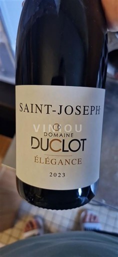 Rhône-dalen Saint-Joseph Domaine Duclot Élégance 2023