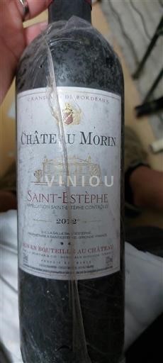 Burdeos Saint-Estèphe Château Morin 2012