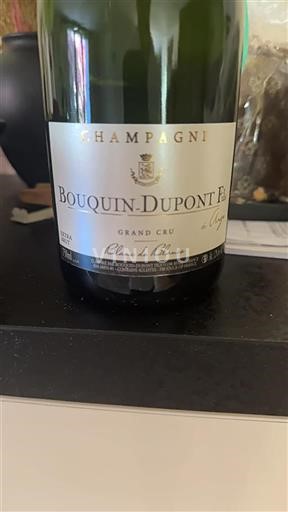 Champagne Grand Cru Bouquin-Dupont Fils Blanc de Blancs Icke årgångsbetecknad