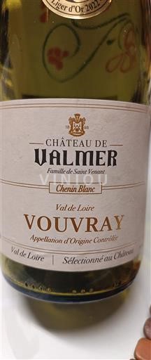 Loiren laakso Vouvray Château Valmer Chenin Blanc 2021