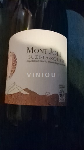 Rhônevallei Côtes-du-rhône Mont Joli Suze-La-Rousse 2022