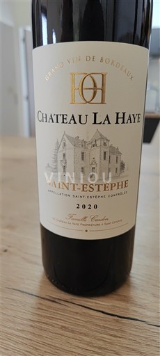 Burdeos Saint-Estèphe Château La Haye 2020