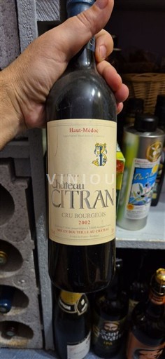 Bordeaux Haut-Médoc Cru Bourgeois Citran 2002