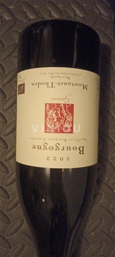 Bourgogne Domaine Montanet-Thoden Garance 2022