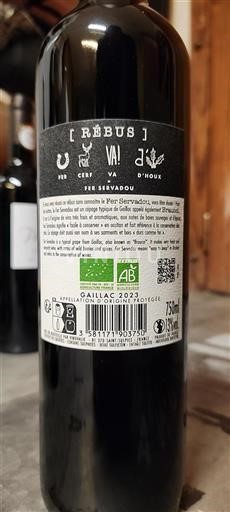 Sudoeste Gaillac Vinovalie Rébus 2023