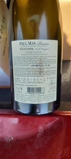 Languedoc và Roussillon Vùng đất Oc Paul Mas Réserve 2023