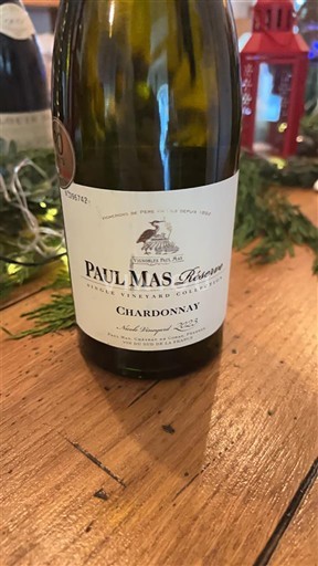 Languedoc-Roussillon Pays d'Oc Paul Mas Réserve 2023