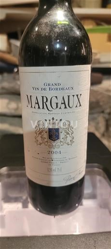 Bordeaux Margaux Grand Cru Margaux 2004