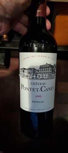 Burdeos Pauillac Grand Cru Pontet-Canet 2016