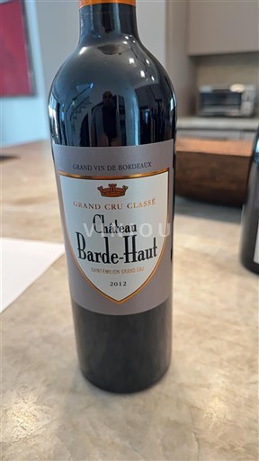 Bordeaux Saint-Émilion Grand Cru Grand Cru Château Barde-Haut 2012