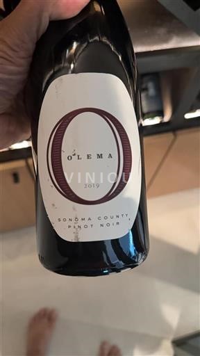 AVAs californianas Sonoma Coast Olema Pinot Noir 2019