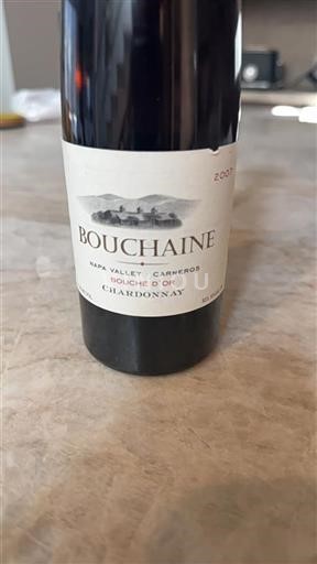 AVA californiennes Napa Valley Bouchaine 2007