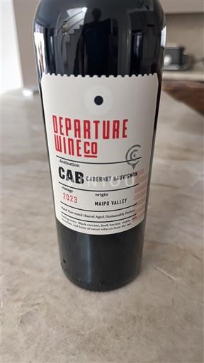 Thung lũng Maipo Maipo Alto Departure Wine Co CAB 2023