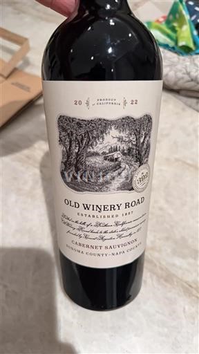 Californische AVA's Niet gespecificeerd Old Winery Road 2022