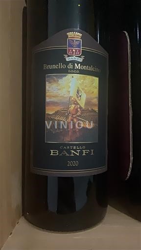 Toskana Brunello di Montalcino Castello Banfi 2020