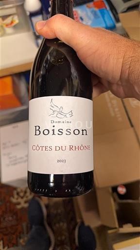 Thung lũng Rhône Côtes-du-rhône Domaine Boisson Syrah, Grenache, carignan, Mouvedre 2023