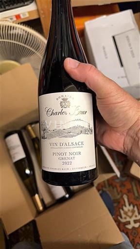 Elsass Domaine Charles Baur Pinot Noir Grenat 2022