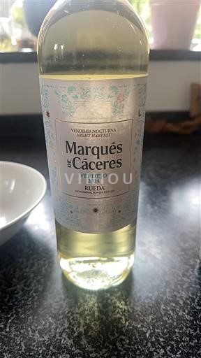 Vine Blanc sec Vendimia Nocturna Verdejo Marqués de Cáceres 2024 Spanien Castilien og León Rueda DO