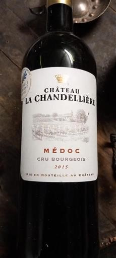 Bordeaux Médoc Cru Bourgeois Château La Chandellière 2015