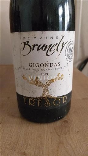 Rhônedalen Gigondas Domaine Brunely Trésor 2019