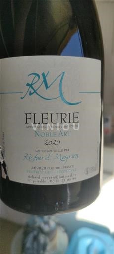 Beaujolais Fleurie Richard Meyran Noble Art 2020