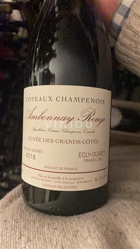 Šampanja Coteaux Champenois Grand Cru Egly-Ouriet des Grands Côtés 2018