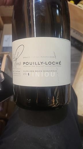 Burgundy Pouilly-Loché Clos des rocs 2013