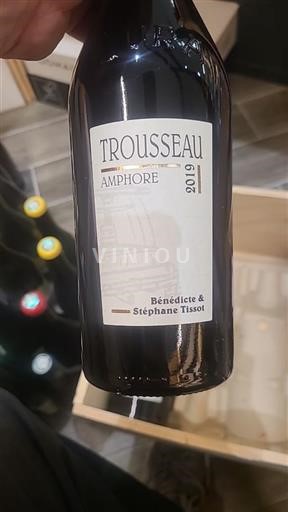 Jura Arbois Domaine André et Mireille Tissot Trousseau en Amphore 2019