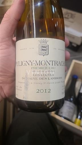 Bourgondië Puligny-Montrachet Premier Cru Domaine Des Lambrays Les Louves 2012