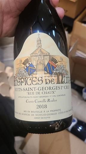 Bourgondië Nuits-saint-georges Premier Cru Hospices de Nuits Camille Rodier 2018