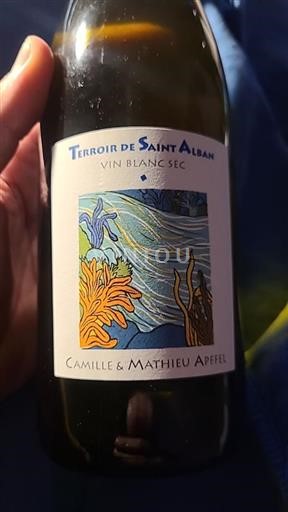 Savoie en Bugey Savoie (wijn van) Domaine Mathieu Apffel Terroir de Saint alban 2022