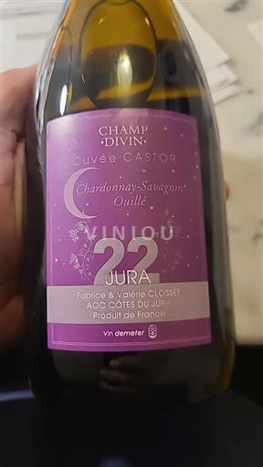 Jura Côtes-du-jura Champ Divin Stellaire - Castor 2022