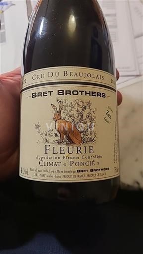 Beaujolais Fleurie Bret Brothers Zen 2022