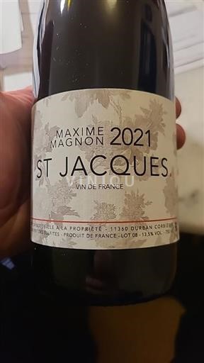 Languedoc Maxime Magnon St Jacques 2021