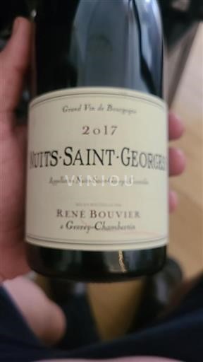 Burgundy Nuits-Saint-Georges René Bouvier 2017