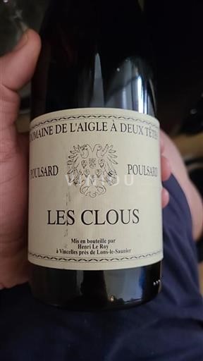 Jura Côtes-du-jura Domaine L'Aigle à Deux Têtes Les Clous 2020