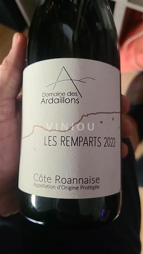 Loiren laakso Côte-roannaise Domaine Des Ardailons Les Remparts 2022