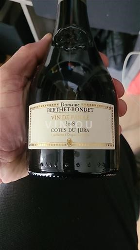 Jura Côtes du Jura Berthet-Bondet Vin de Paille 2018