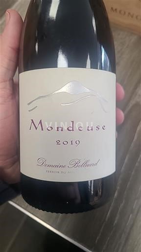 Savoie và Bugey Savoie (rượu vang) Domaine Belluard Mondeuse 2019
