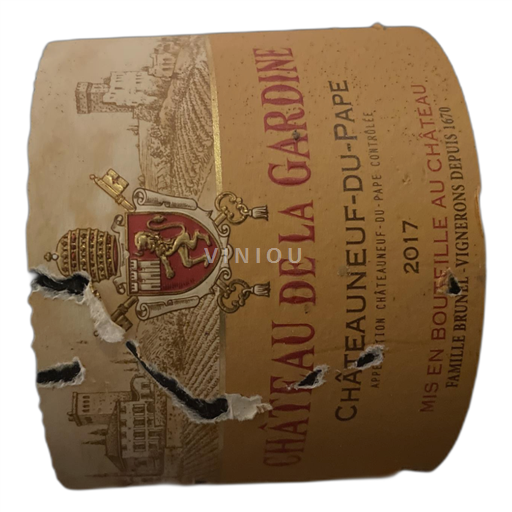 Vale do Ródano Châteauneuf-du-Pape Château de la Gardine 2017